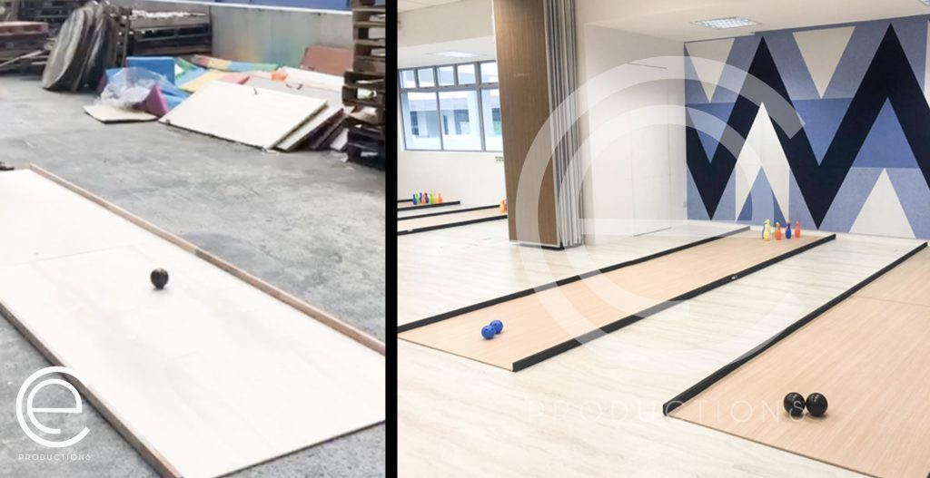 Customized Bowling Alley